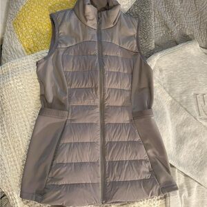 lululemon athletica Gray Puffer Vest